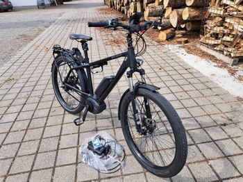 Used E-Bike Riese & Müller 25km/h guter Zustand Lieferung mögl. E-Bike Riese & Müller 25km/h guter Zustand Lieferung mögl. Custom Shimano Ultegra Di2 2024 Road & Gravel, Black — image 6 of 7