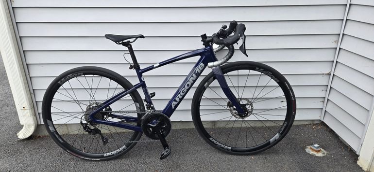 Used Argon 18 Subito E-Road (INT) Shimano 105 2023 2023 Road & Gravel, Blue — image 1 of 8