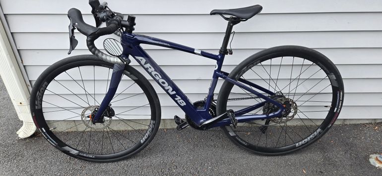 Used Argon 18 Subito E-Road (INT) Shimano 105 2023 2023 Road & Gravel, Blue — image 2 of 8
