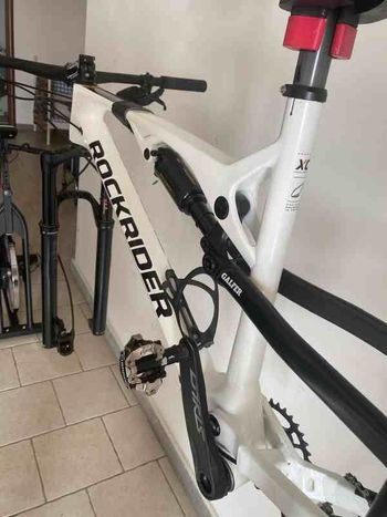 Used ROCKRIDER ROCKRIDER Custom SRAM GX Eagle 2023 Mountainbike, White — image 11 of 16
