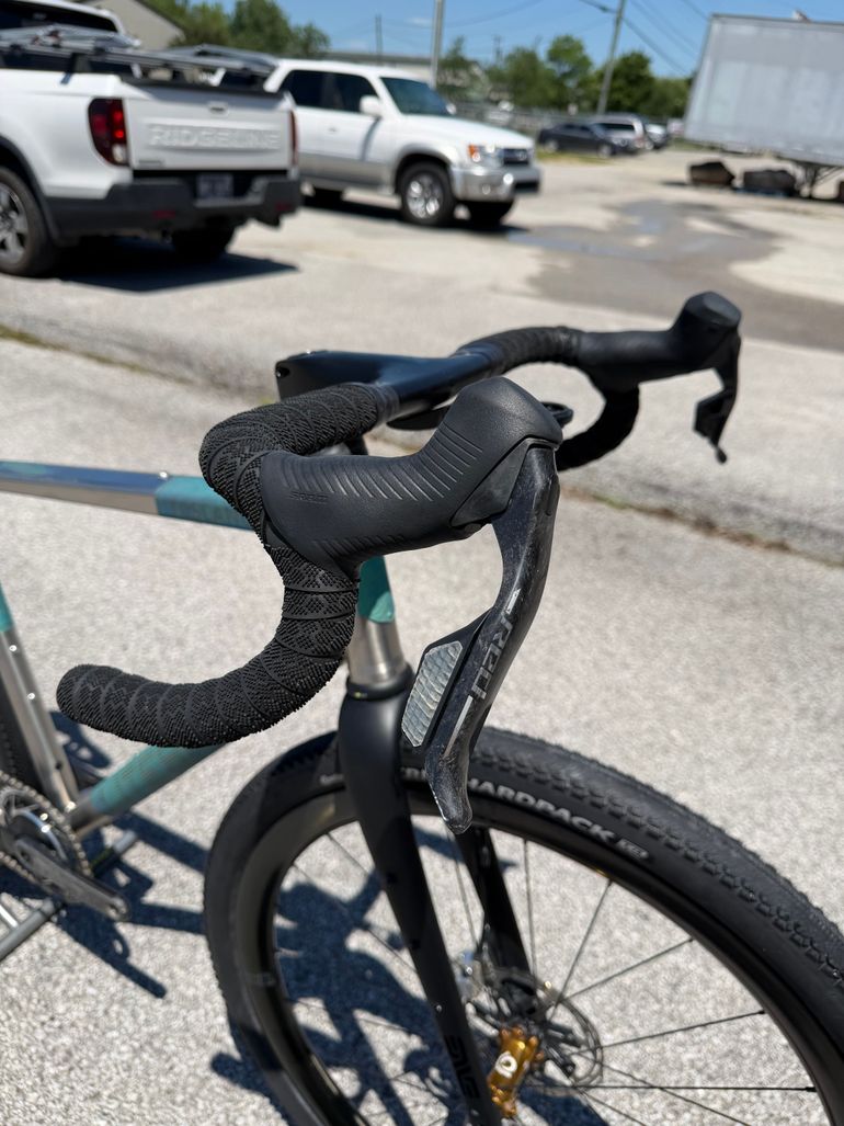 Used Litespeed Toscano FI SRAM RED AXS XPLR E1 13 Spd 2025 2025 Road & Gravel, Green — image 5 of 15