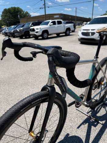 Used Litespeed Toscano FI SRAM RED AXS XPLR E1 13 Spd 2025 2025 Road & Gravel, Green — image 6 of 15