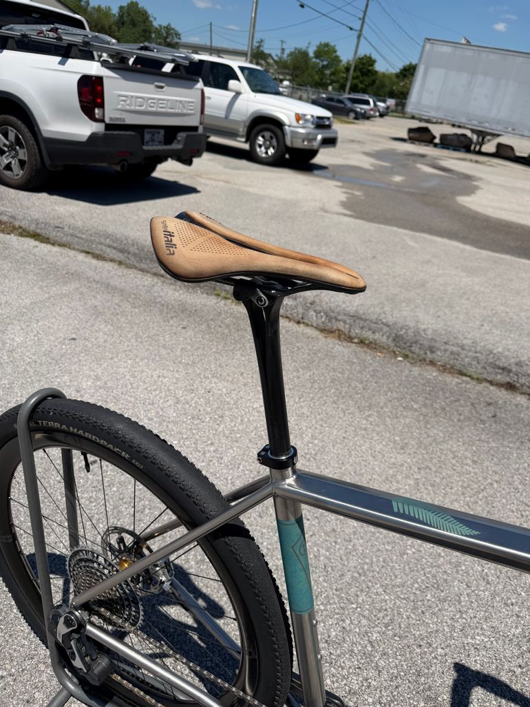 Used Litespeed Toscano FI SRAM RED AXS XPLR E1 13 Spd 2025 2025 Road & Gravel, Green — image 8 of 15
