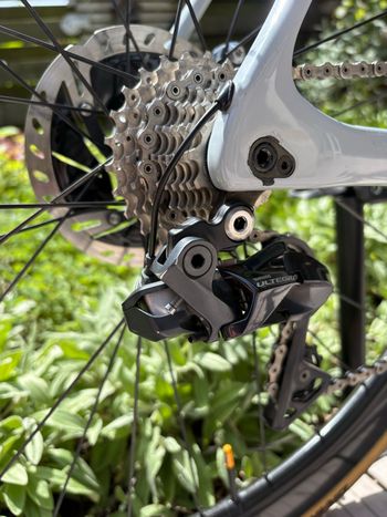 Used Sensa Giulia Shimano Ultegra Di2 2022 Road & Gravel, Light Gray — image 7 of 14