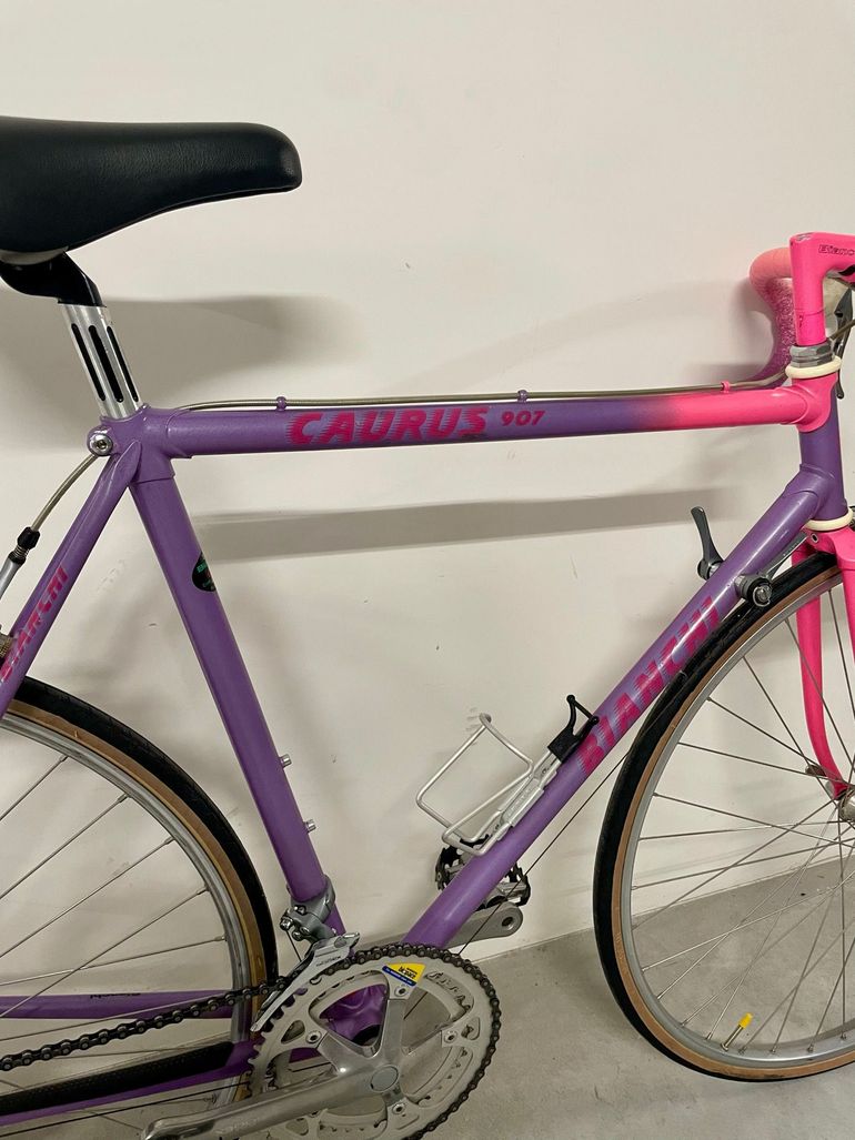 Used Bianchi Bianchi Custom Shimano Exage 1990 Road & Gravel, Purple — image 11 of 24