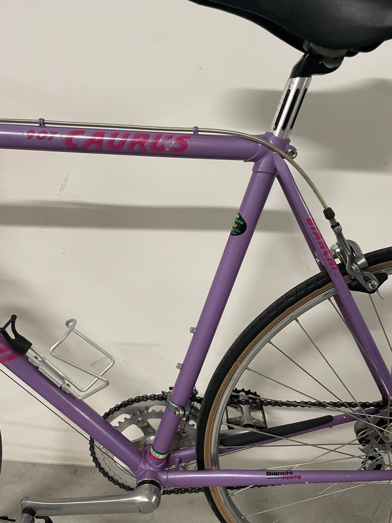 Used Bianchi Bianchi Custom Shimano Exage 1990 Road & Gravel, Purple — image 15 of 24