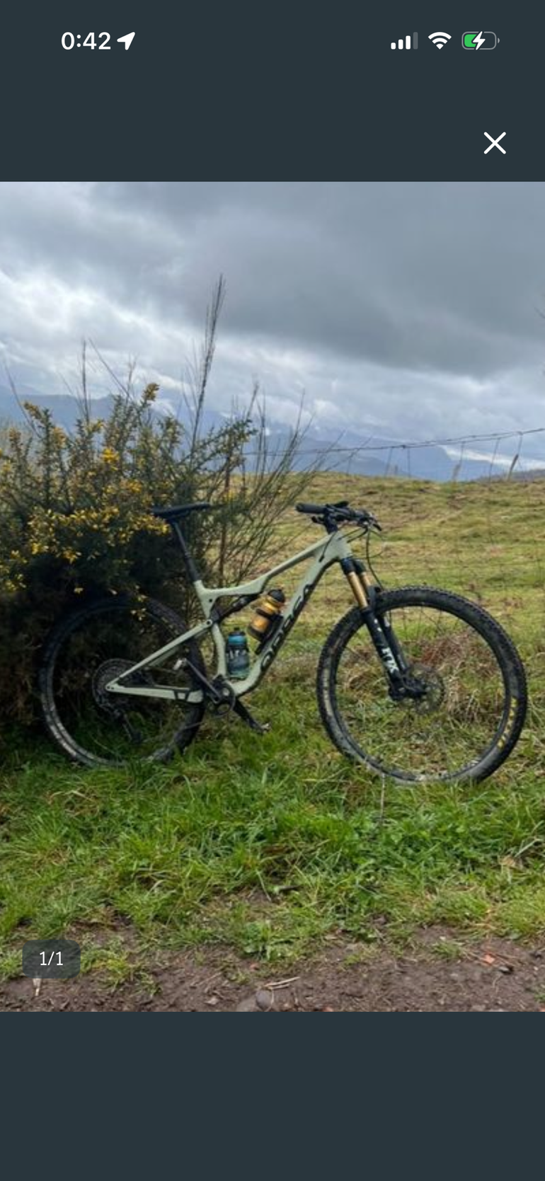 Used Orbea OIZ M10 TR 2021 2021 Mountainbike, Green, 29 — image 3 of 3