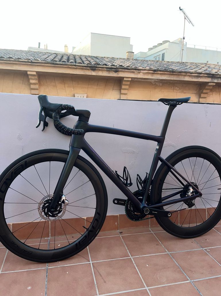 Used Specialized S-Works Tarmac SL8 - SRAM Red eTap AXS 2024 2024 Road & Gravel, Blau — image 8 of 11