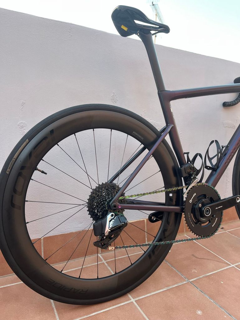 Used Specialized S-Works Tarmac SL8 - SRAM Red eTap AXS 2024 2024 Road & Gravel, Blau — image 5 of 11