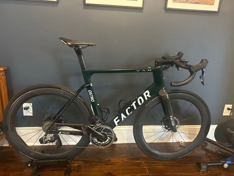 Used Factor Ostro SRAM Red eTap AXS 2023 Road & Gravel, Green — image 1 of 5