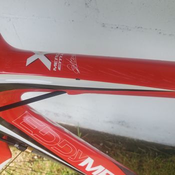 Used Eddy Merckx EMX3, 2013 2013 Road & Gravel, Red — image 3 of 6