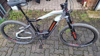 Used Haibike HardNine 9 2021 2021 Mountainbike, Light Gray, 29 — image 2 of 5