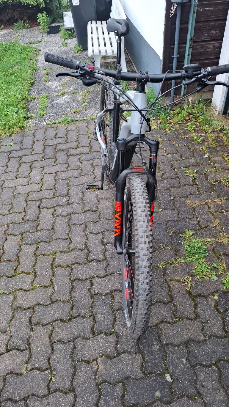 Used Haibike HardNine 9 2021 2021 Mountainbike, Light Gray, 29 — image 5 of 5