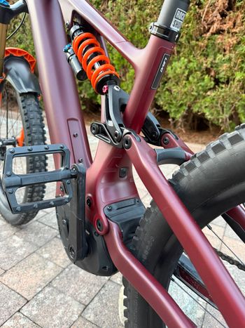 Used Specialized Turbo Levo SRAM GX Eagle AXS 2022 Mountainbike, Red — image 4 of 11