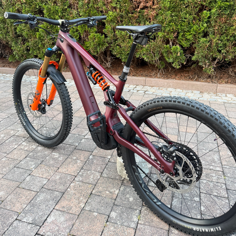 Used Specialized Turbo Levo SRAM GX Eagle AXS 2022 Mountainbike, Red — image 3 of 11