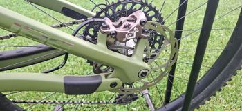 Used CUBE STEREO ONE77 C:68X TM 29 2023 2023 Mountainbike, Green, 29 — image 4 of 7
