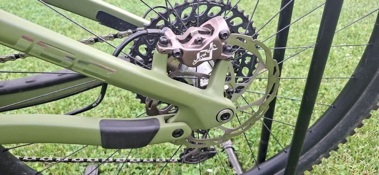 Used CUBE STEREO ONE77 C:68X TM 29 2023 2023 Mountainbike, Green, 29 — image 4 of 7