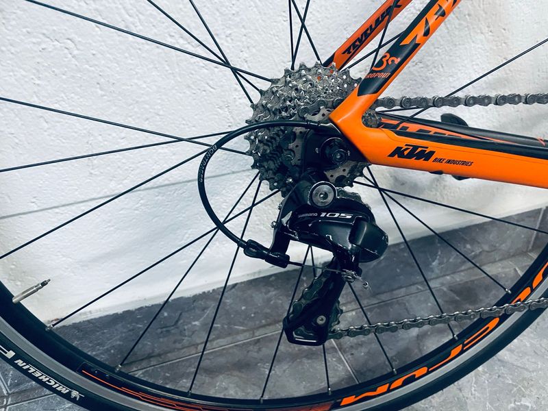 Used KTM Revelator Shimano 105 2017 Road & Gravel, Orange — image 4 of 8
