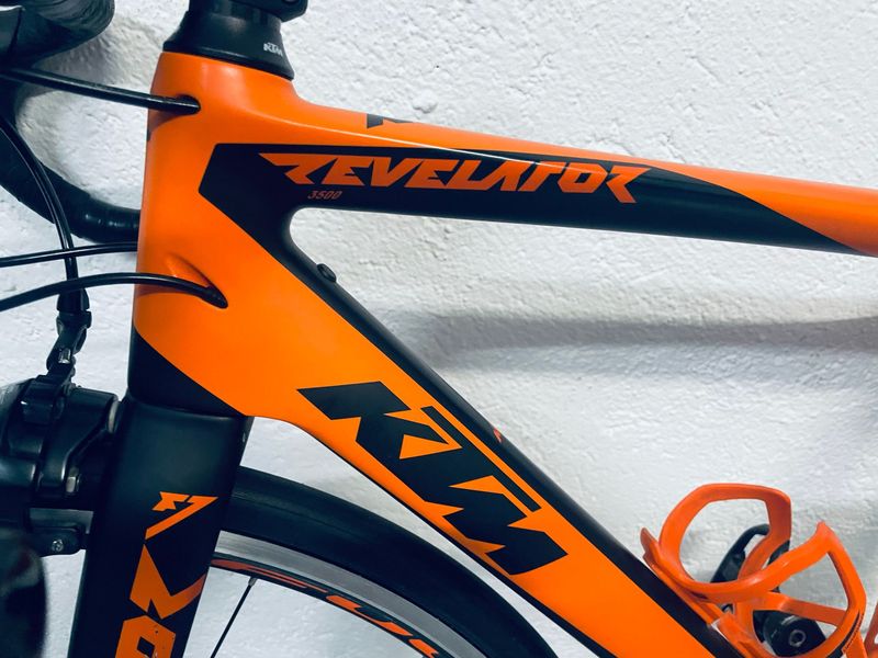 Used KTM Revelator Shimano 105 2017 Road & Gravel, Orange — image 7 of 8