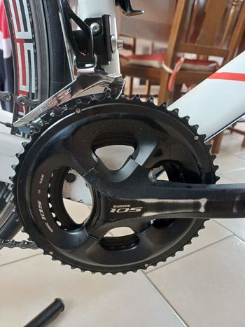 Used Orbea Orca Shimano 105 2015 Road & Gravel, Bianco — image 8 of 11