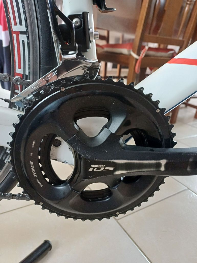 Used Orbea Orca Shimano 105 2015 Road & Gravel, Bianco — image 8 of 11
