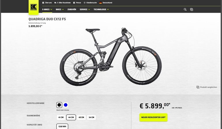 Used Kettler Quadriga Shimano Deore XT 2025 Mountainbike — image 37 of 37
