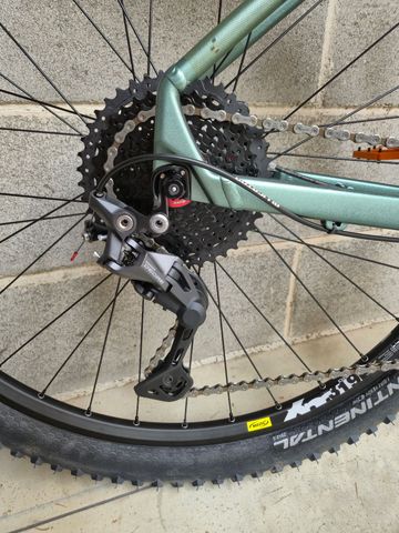 Used CUBE Access Shimano Deore 2026 Mountainbike, Green — image 10 of 12