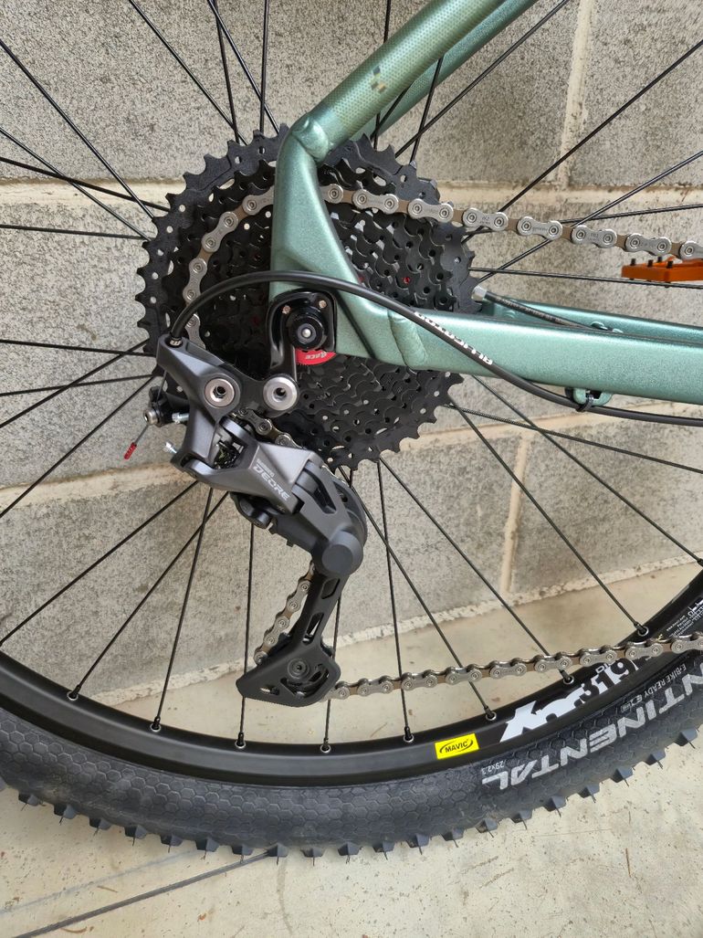 Used CUBE Access Shimano Deore 2026 Mountainbike, Green — image 10 of 12
