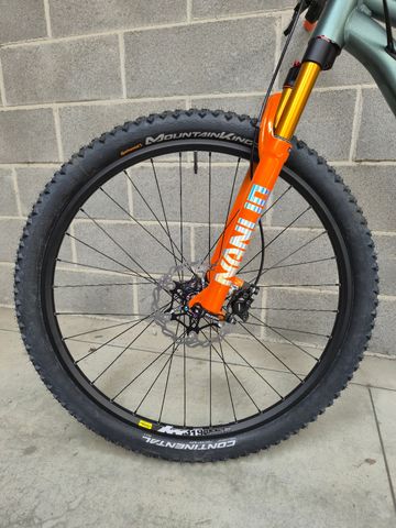 Used CUBE Access Shimano Deore 2026 Mountainbike, Green — image 9 of 12