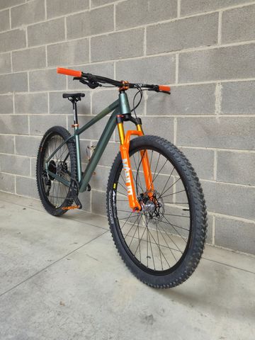 Used CUBE Access Shimano Deore 2026 Mountainbike, Green — image 5 of 12