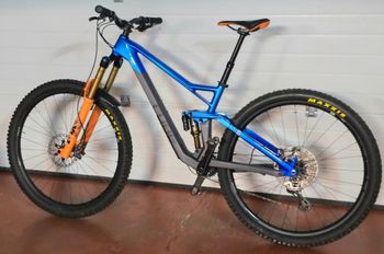 Used CUBE STEREO 150 C:62, SL 29 2022 2022 Mountainbike, Blue, 29 — image 2 of 4