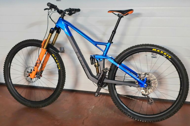Used CUBE STEREO 150 C:62, SL 29 2022 2022 Mountainbike, Blue, 29 — image 2 of 4