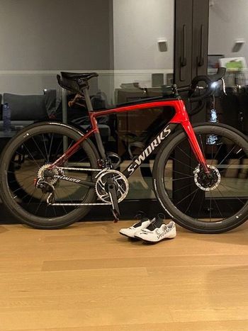 Used Specialized S-Works Tarmac - SRAM Red eTap AXS 2020 2020 Road & Gravel, Rot — image 3 of 3