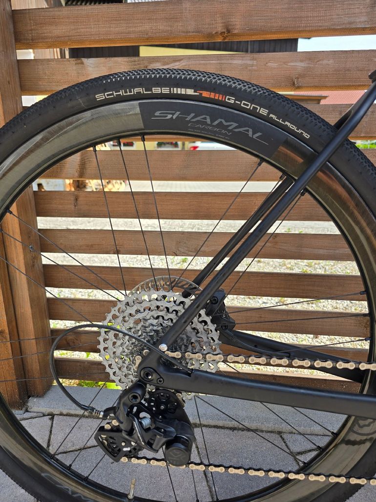 Used Parapera Anemos Carbon Gravelbike Campagnolo Ekar Shamal (UVP ca. 5.150,- €) Parapera Anemos Carbon Gravelbike Campagnolo Ekar Shamal (UVP ca. 5.150,- €) Custom Campagnolo Ekar 2024 Road & Gravel, Black — image 20 of 20