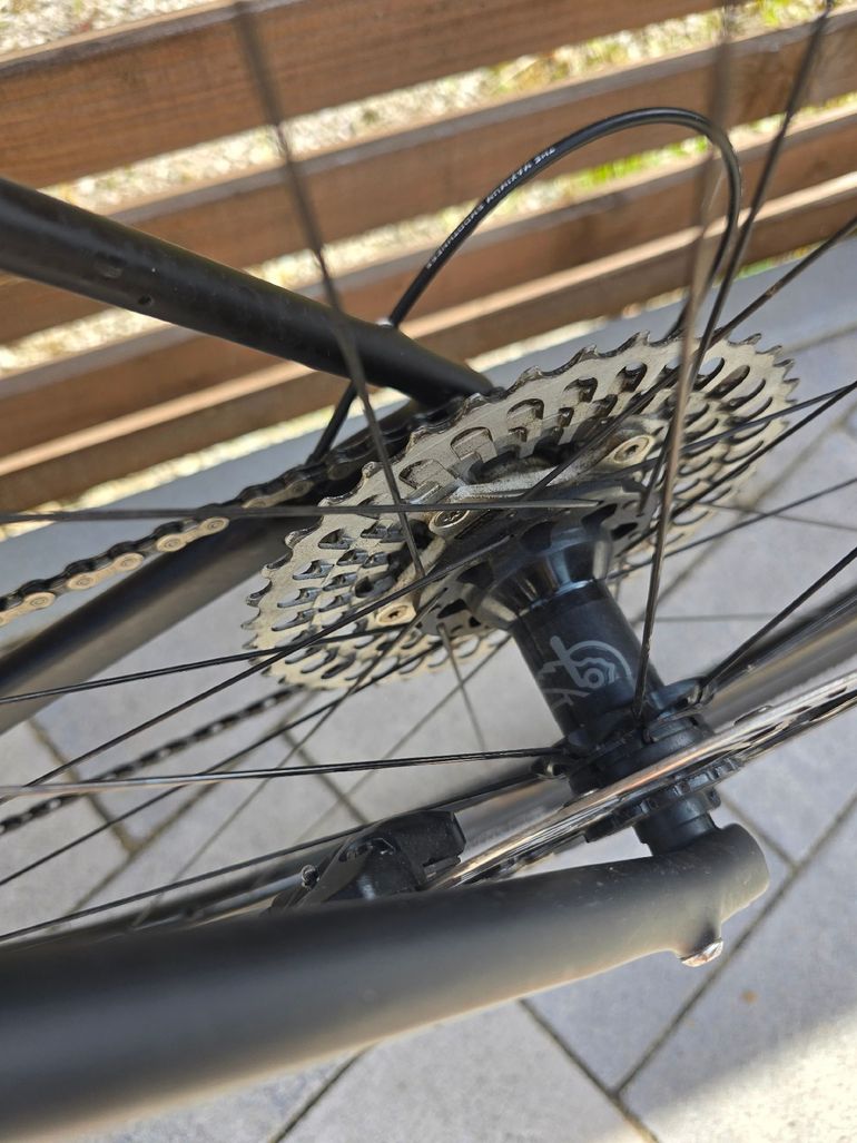 Used Parapera Anemos Carbon Gravelbike Campagnolo Ekar Shamal (UVP ca. 5.150,- €) Parapera Anemos Carbon Gravelbike Campagnolo Ekar Shamal (UVP ca. 5.150,- €) Custom Campagnolo Ekar 2024 Road & Gravel, Black — image 7 of 20