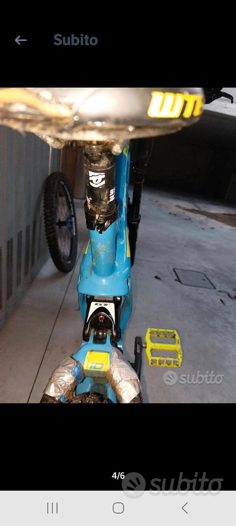 Used GT GT Fury Pro 2018 Mountainbike, Blue — image 3 of 5