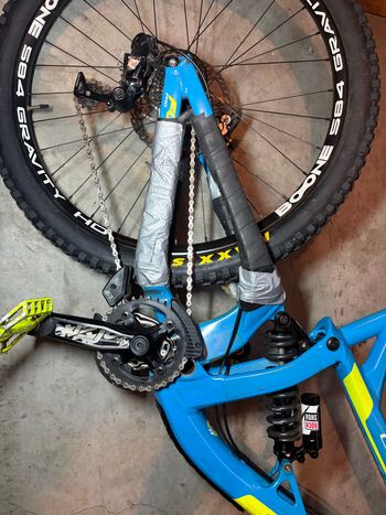 Used GT GT Fury Pro 2018 Mountainbike, Blue — image 4 of 6