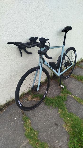 Used CUBE ATTAIN PRO 2022 2022 Road & Gravel, Blue — image 11 of 11