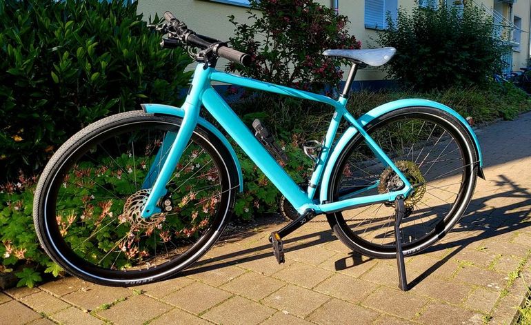 Used Orbea Orbea Vibe H10 E-Bike Urban, Blau — image 1 of 7