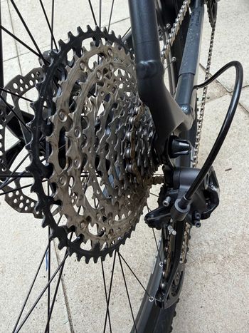 Used CUBE REACTION PRO 2023 2023 Mountainbike, Black, 27.5 — image 4 of 16