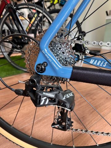 Used Focus MARES 9.8 2022 2022 Road & Gravel, Blue — image 2 of 5