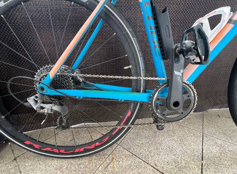Used CUBE CROSS RACE SLT 2017 2017 Road & Gravel, Blue — image 3 of 9