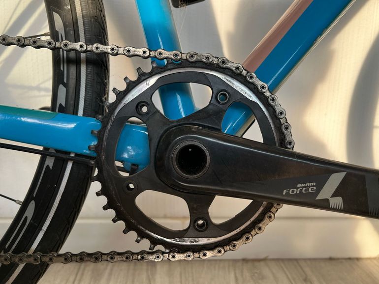 Used CUBE CROSS RACE SLT 2017 2017 Road & Gravel, Blue — image 3 of 7
