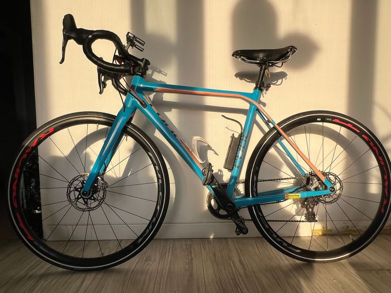 Used CUBE CROSS RACE SLT 2017 2017 Road & Gravel, Blue — image 2 of 7