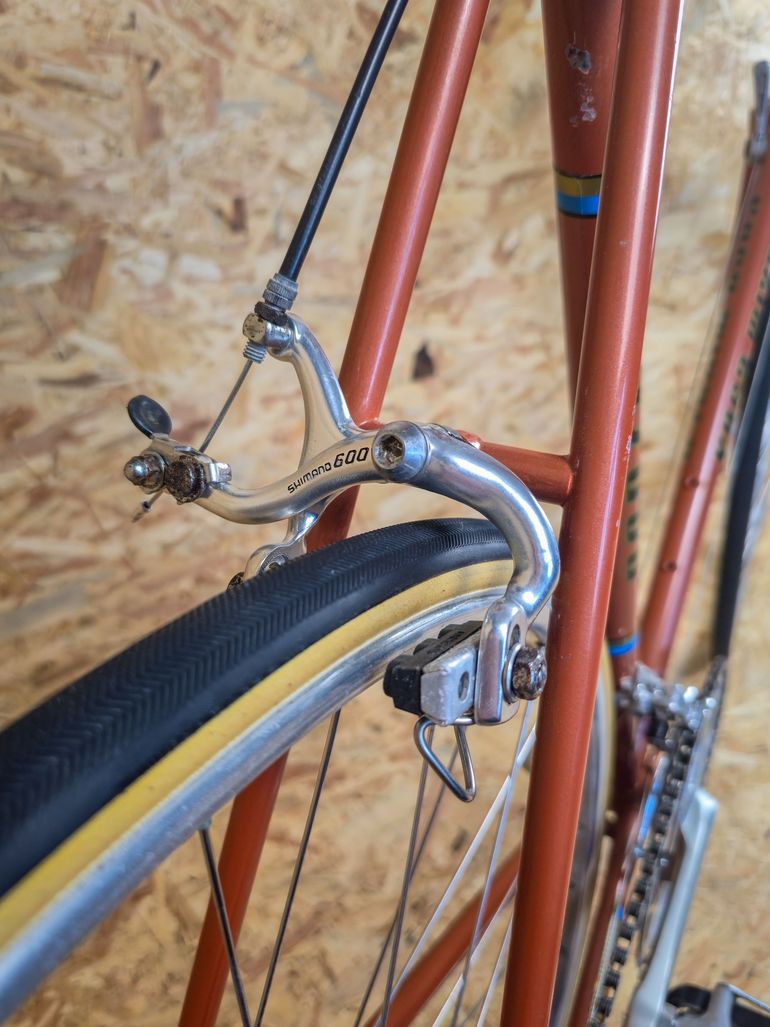 Used Koga Koga Miyata Roadspeed 1981 Vintage L'Eroica Shimano 600 Arabesque 1981 Road & Gravel, Red — image 6 of 9