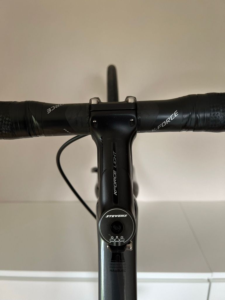 Used Stevens Comet SRAM Red eTap AXS 2021 Road & Gravel, Light Gray — image 9 of 10