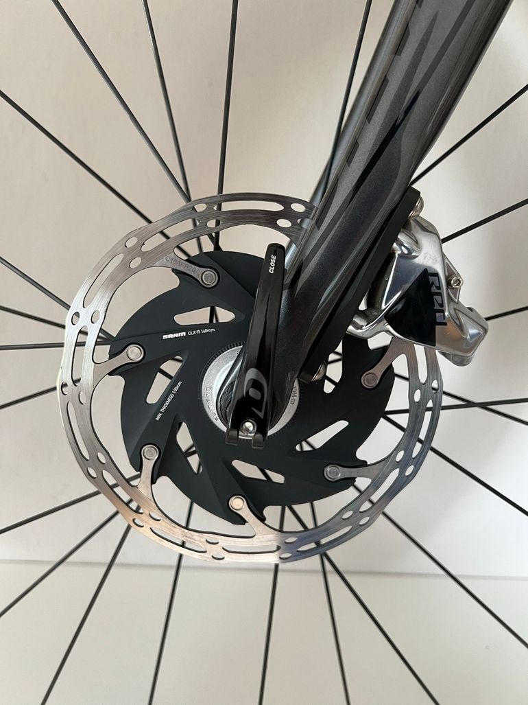 Used Stevens Comet SRAM Red eTap AXS 2021 Road & Gravel, Light Gray — image 7 of 10