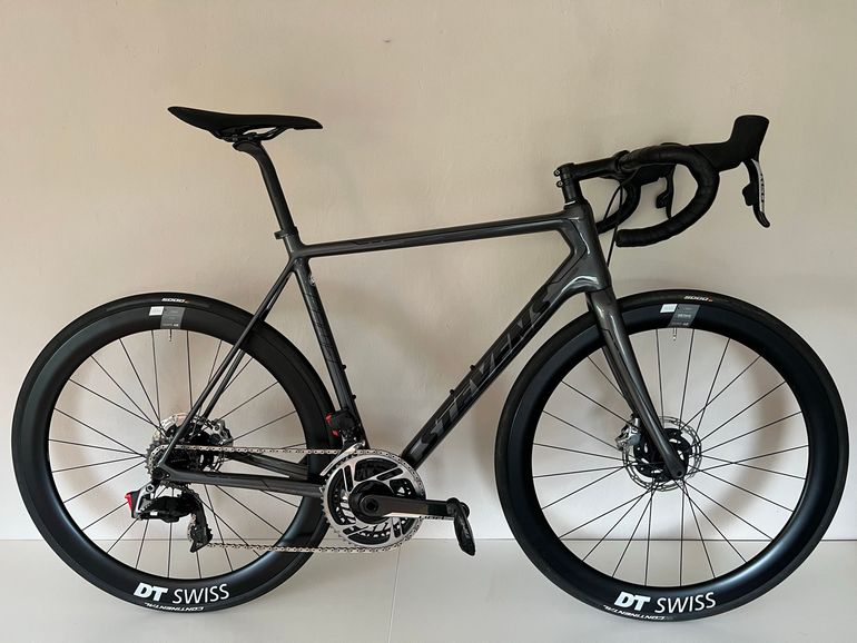 Used Stevens Comet SRAM Red eTap AXS 2021 Road & Gravel, Light Gray — image 1 of 10