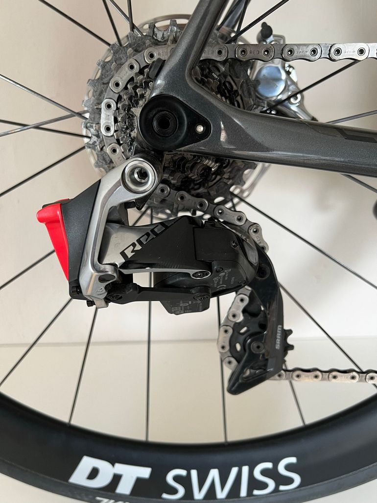 Used Stevens Comet SRAM Red eTap AXS 2021 Road & Gravel, Light Gray — image 5 of 10