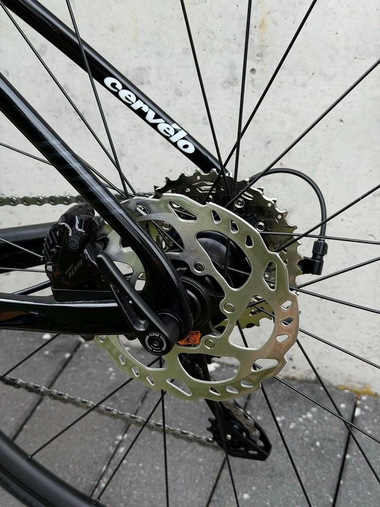 Used Cervélo Caledonia 105 2023 2023 Road & Gravel, Black — image 4 of 12